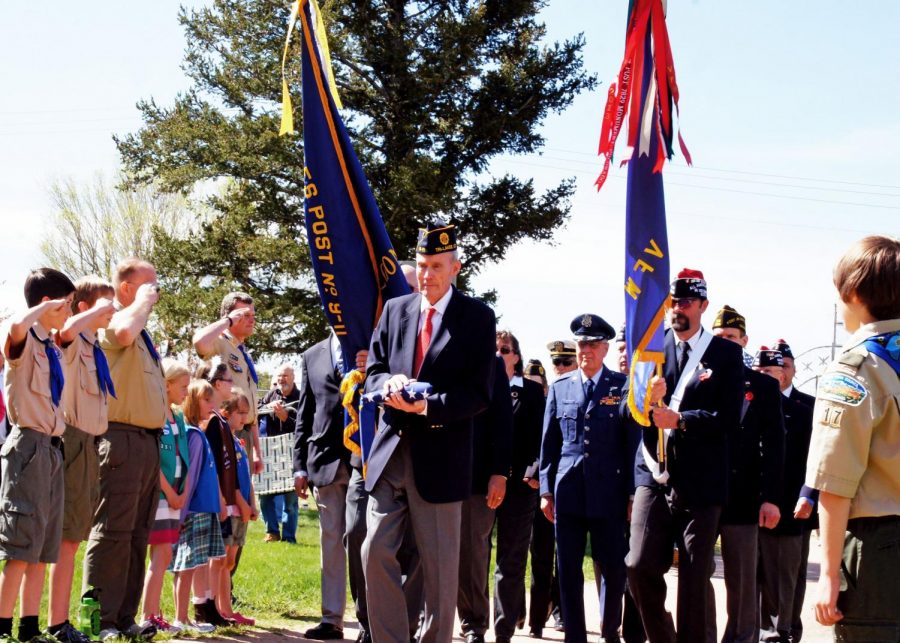 A previous Memorial Day celebration at Monument Cemetery. Photo from townofmonument.org.